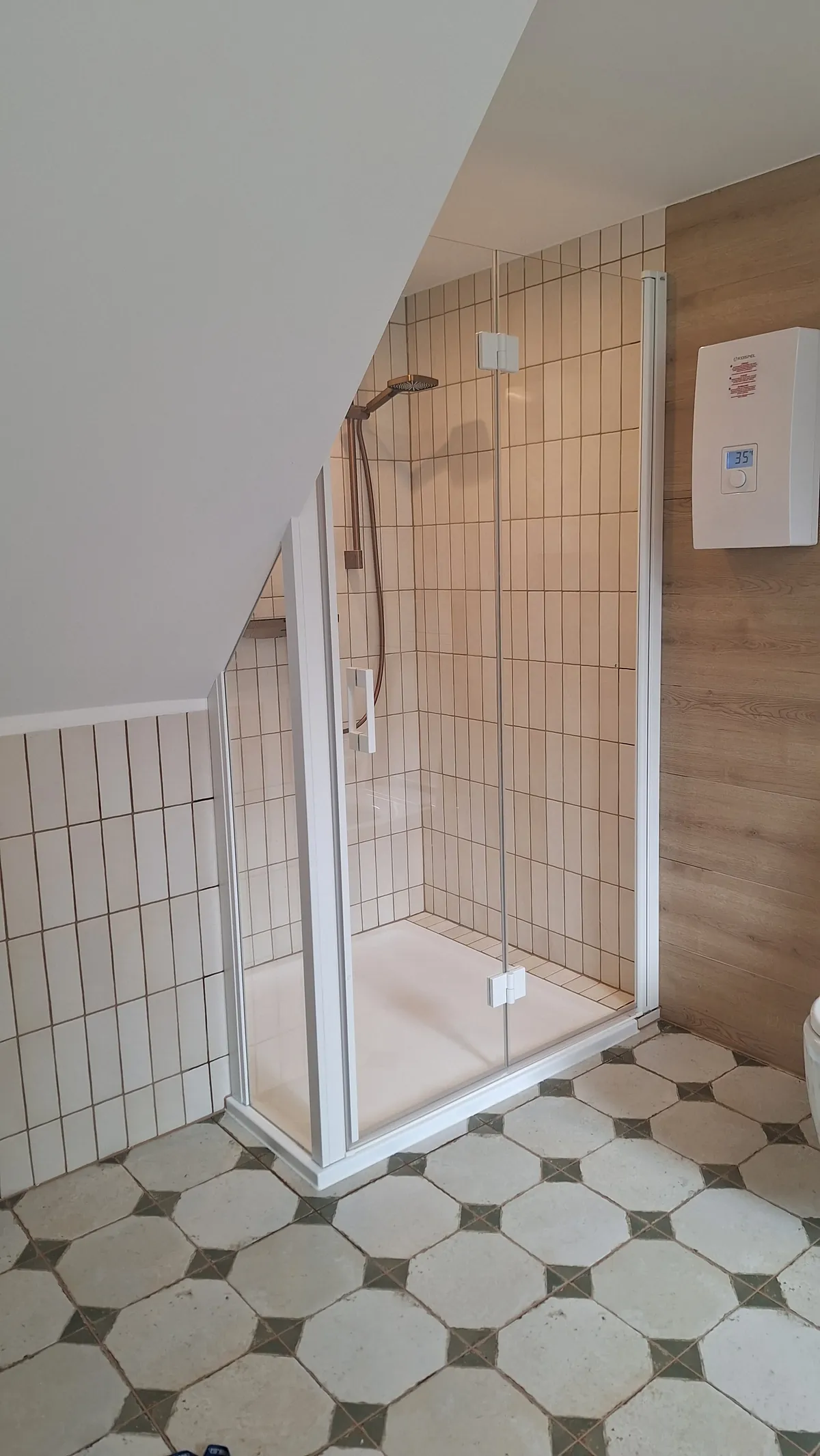 Kabina prysznicowa - realizacja TECHNITIS Stargard
